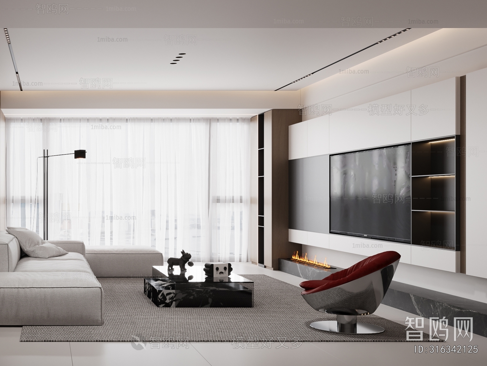 Modern A Living Room