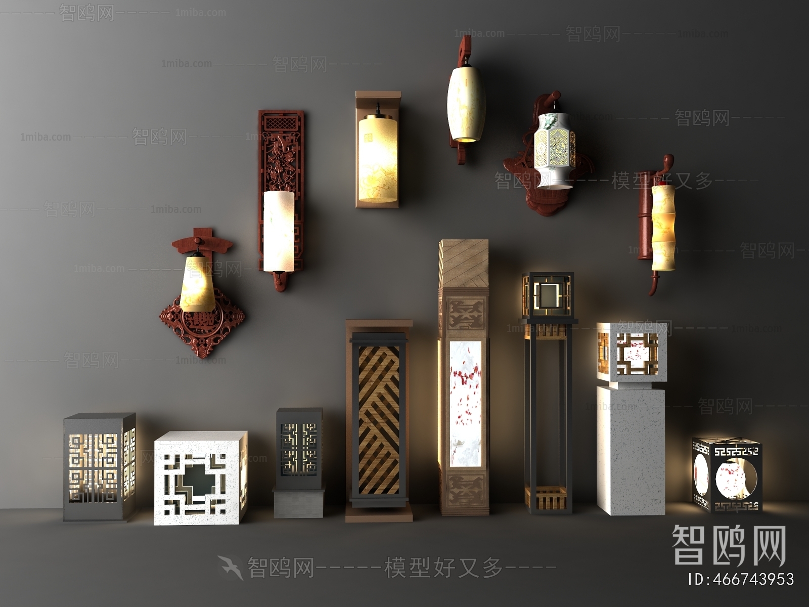 New Chinese Style Outdoor Light