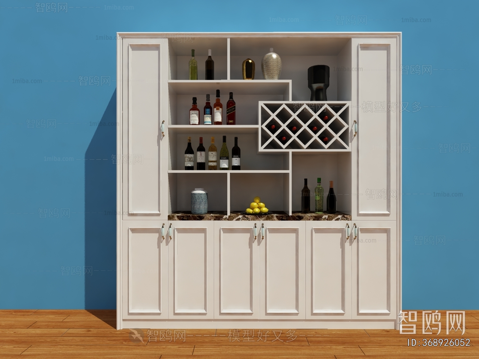 European Style Wine Cabinet