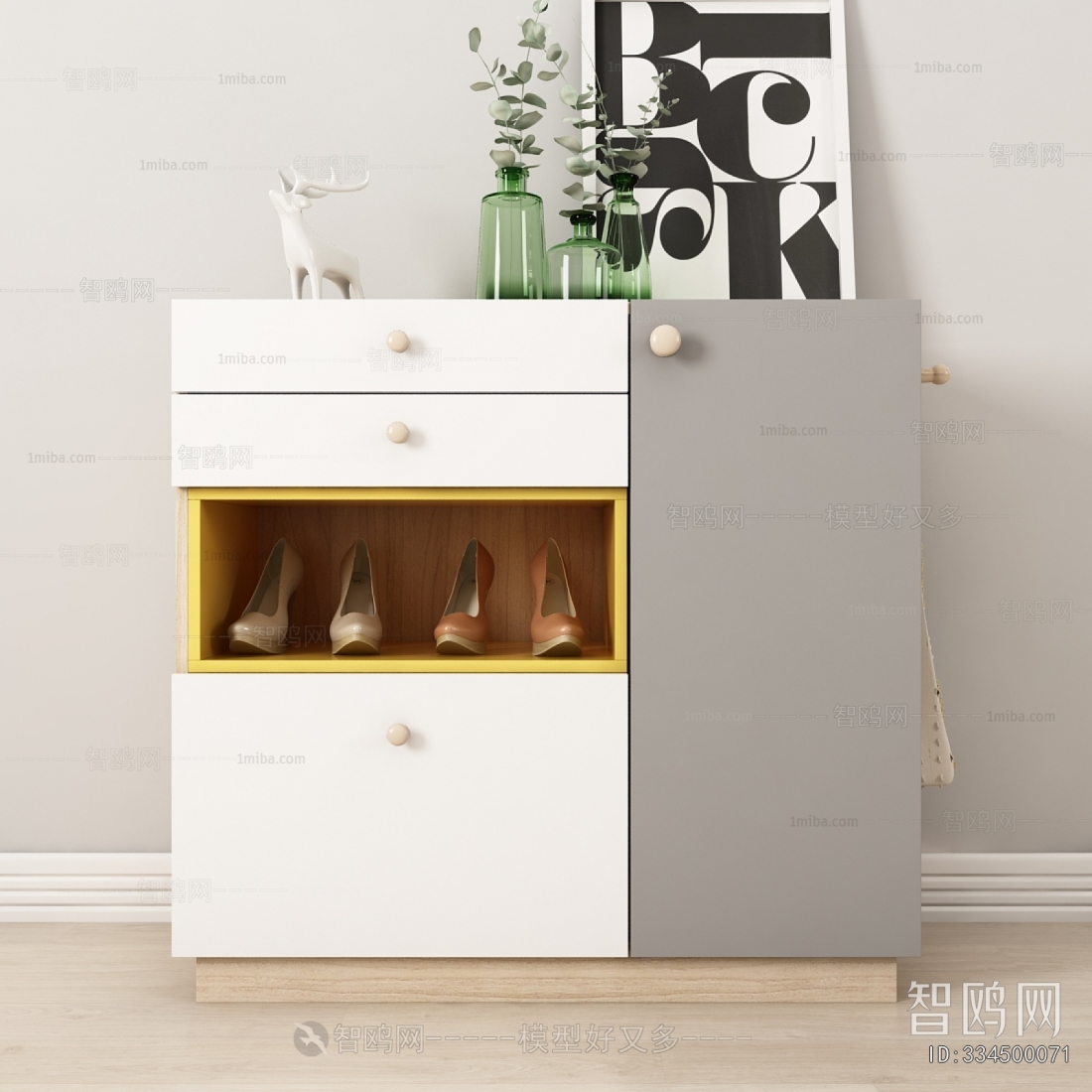 Nordic Style Shoe Cabinet