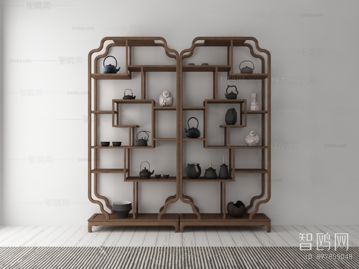 New Chinese Style Antique Rack