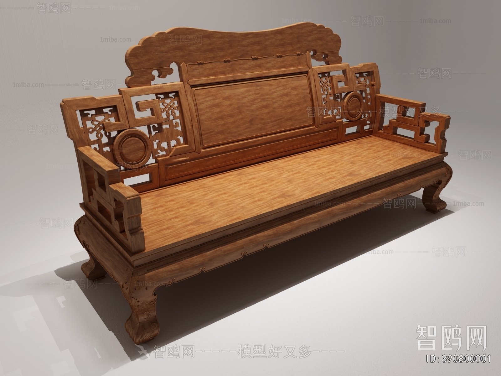 Chinese Style Multi Person Sofa