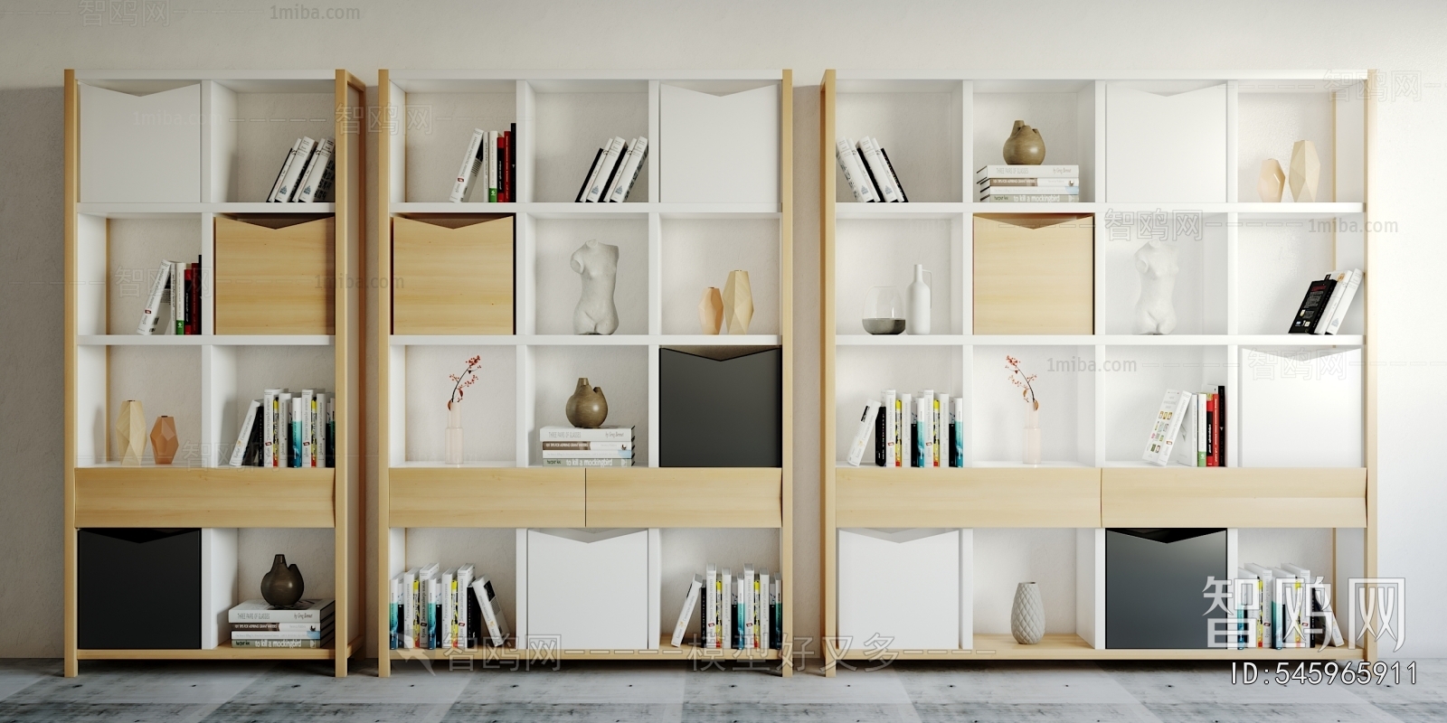 Nordic Style Bookcase