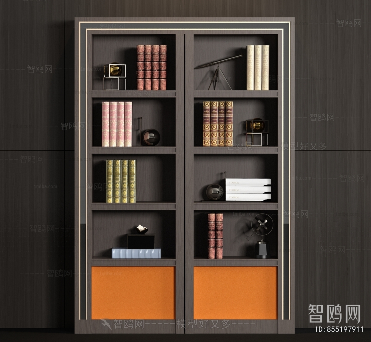 New Chinese Style Bookcase