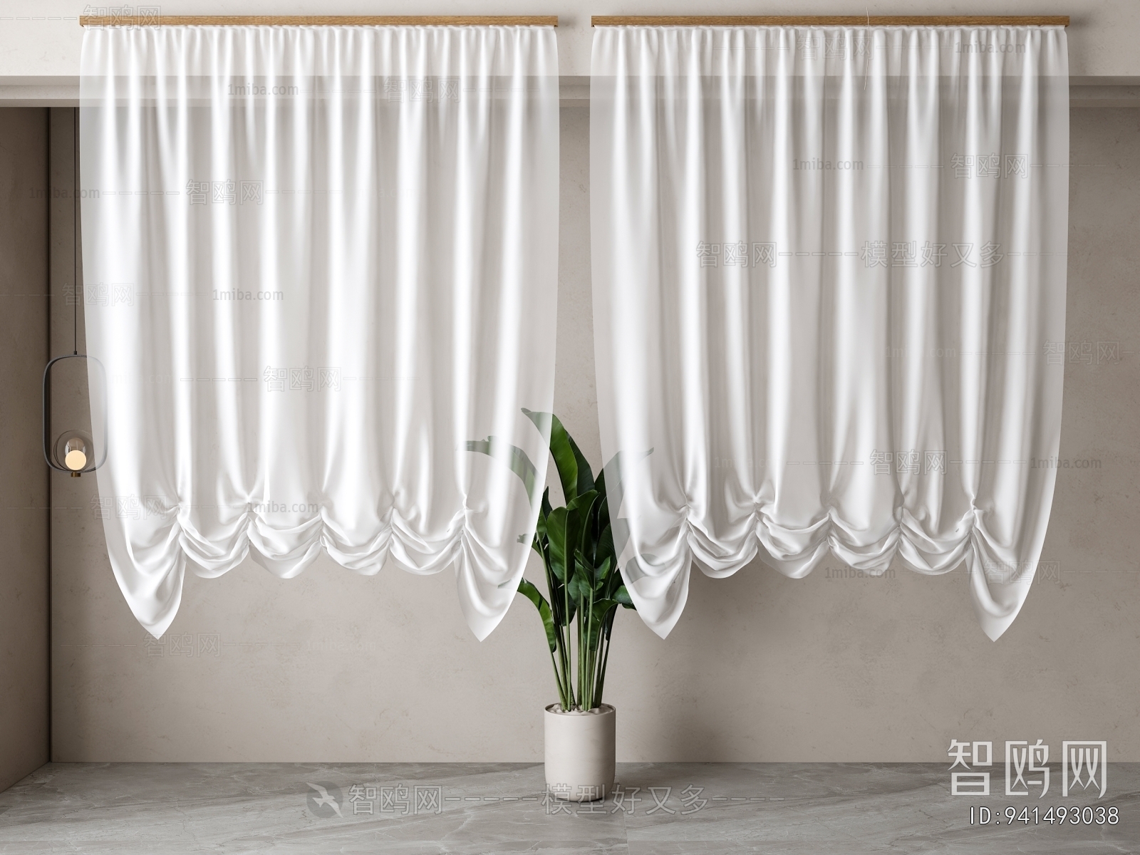 Modern Door Curtain