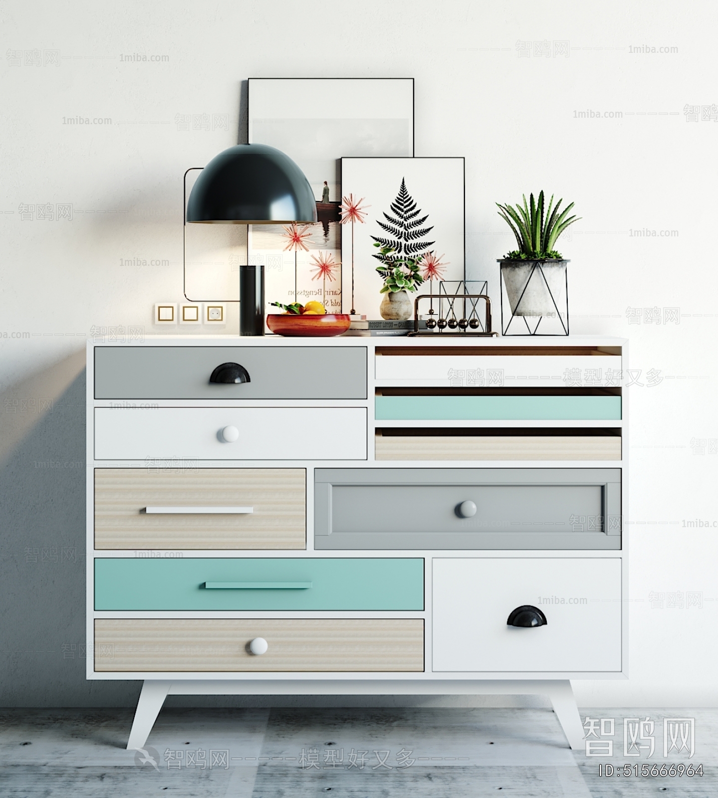 Nordic Style Chest Of Drawers