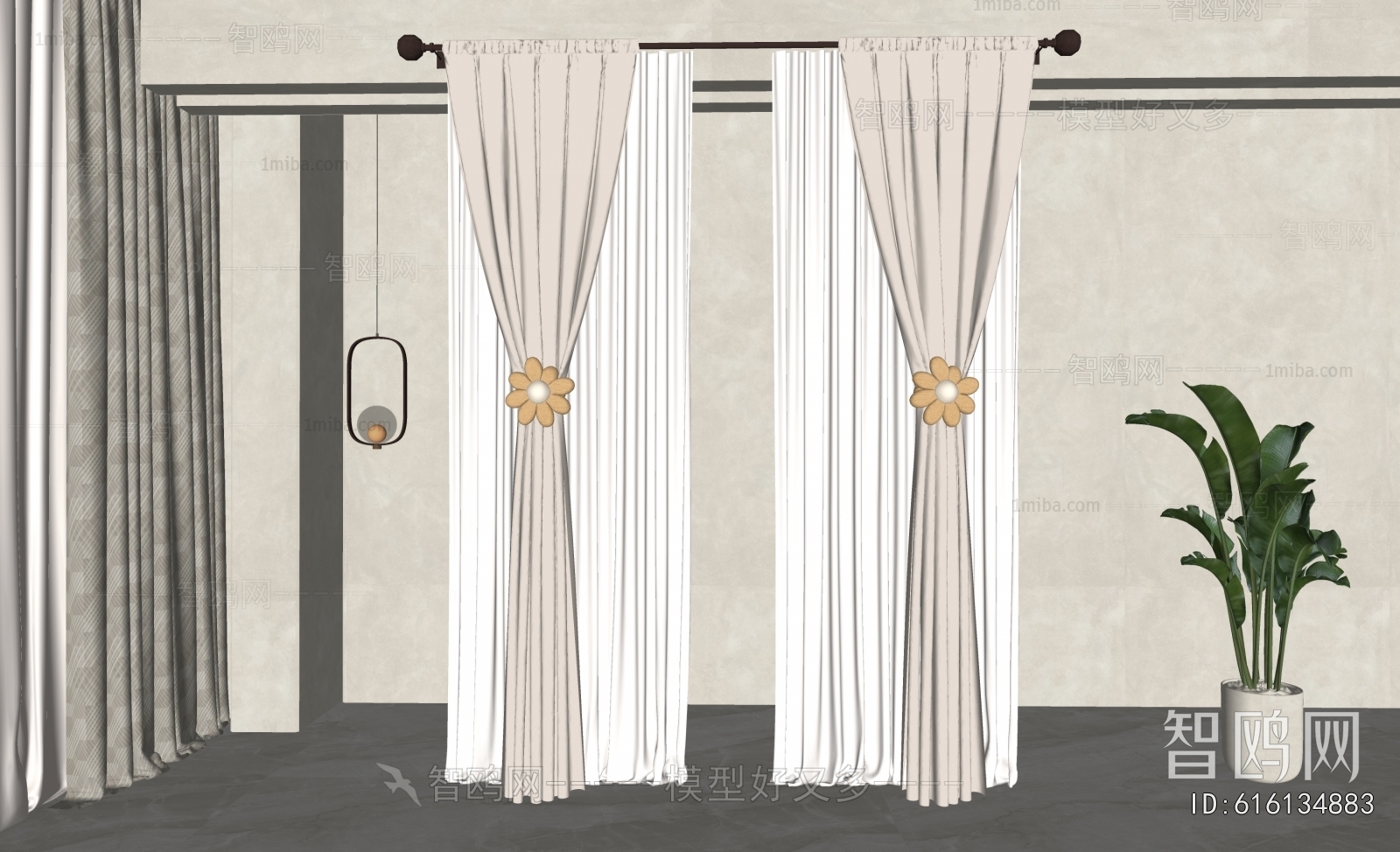 Modern The Curtain