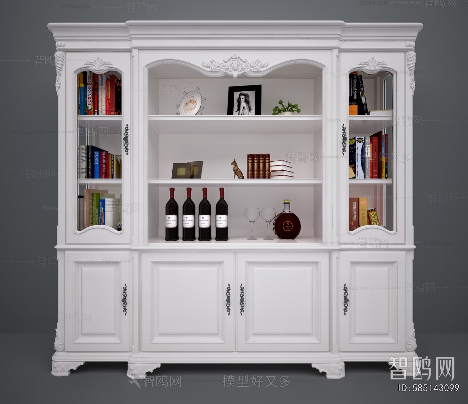 European Style Wine Cabinet