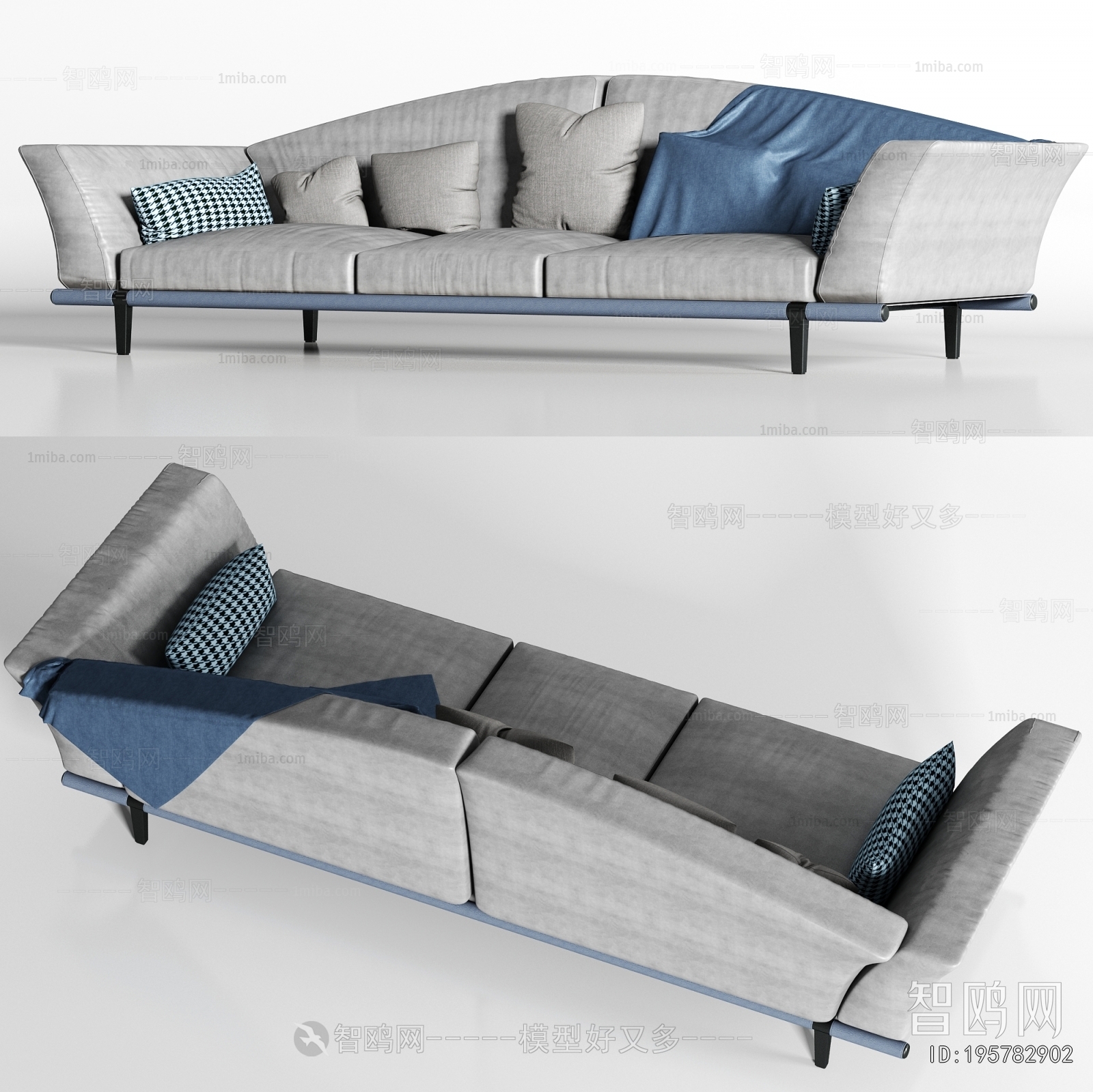 Modern Three-seat Sofa