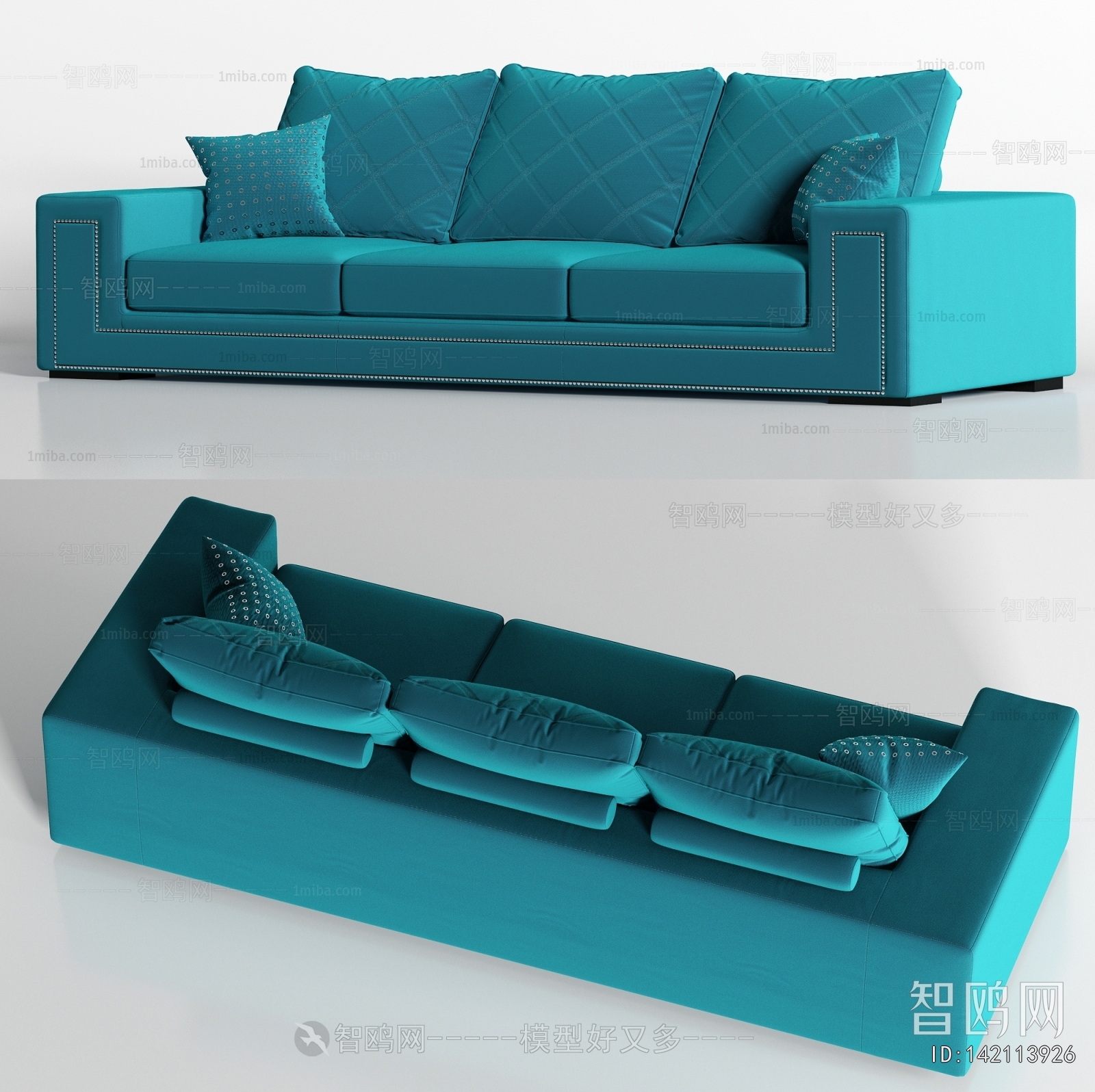 Modern Three-seat Sofa