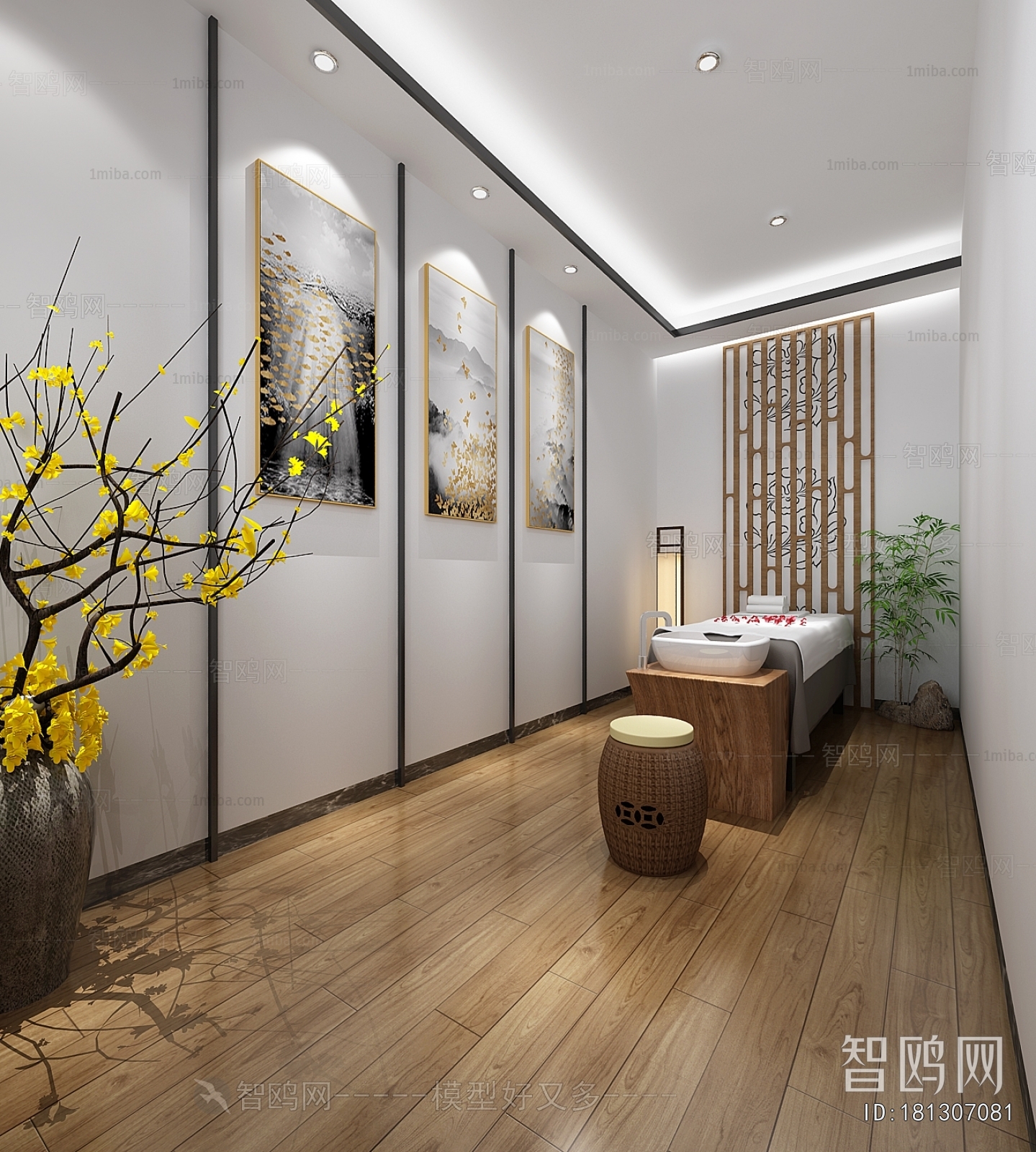 New Chinese Style Beauty Salon