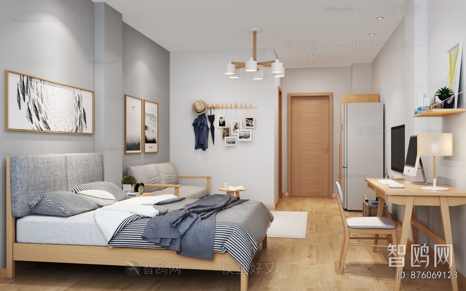 Nordic Style Bedroom