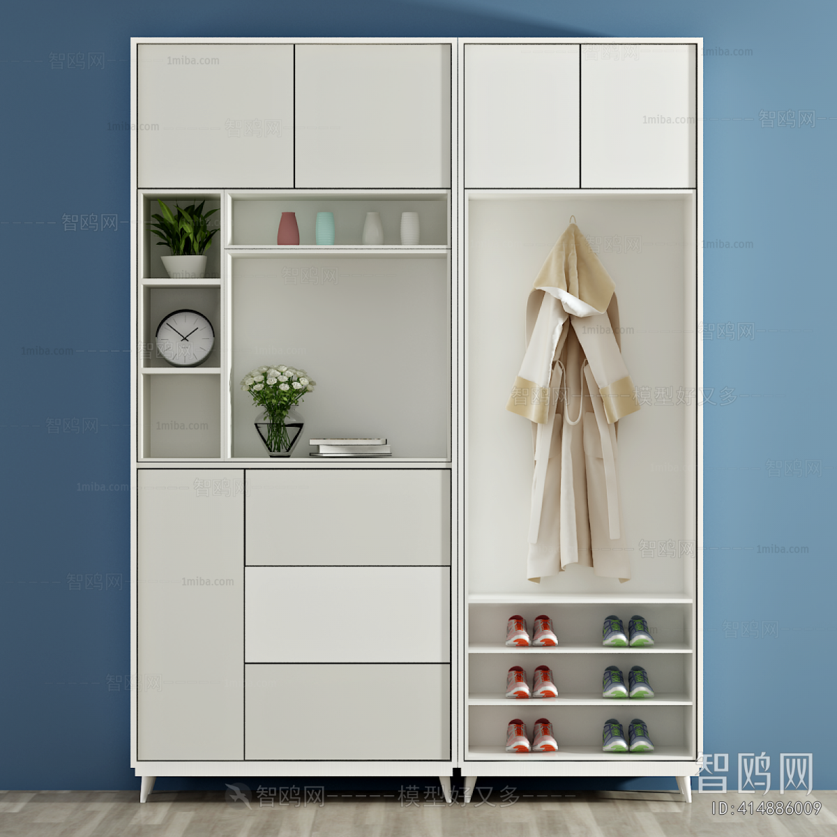 Modern Shoe Cabinet