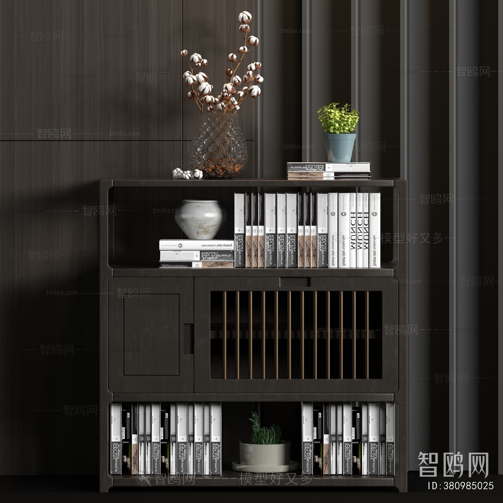 New Chinese Style Bookcase