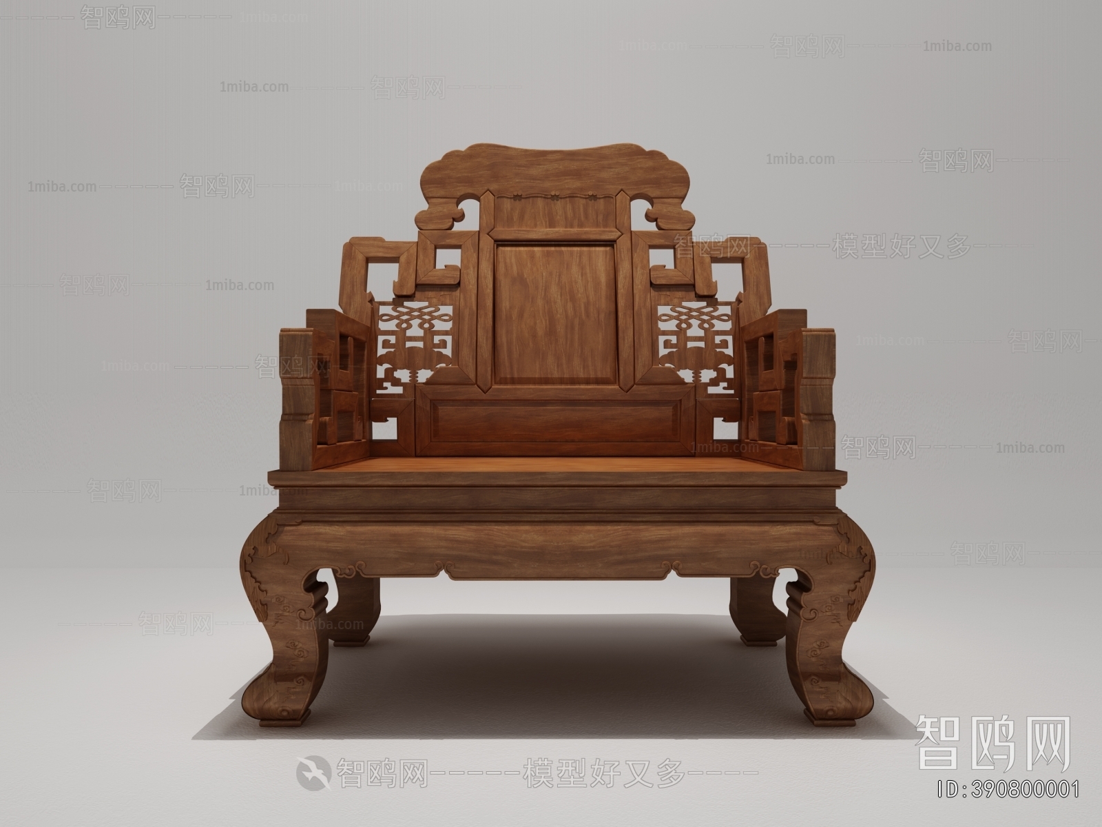 Chinese Style Multi Person Sofa