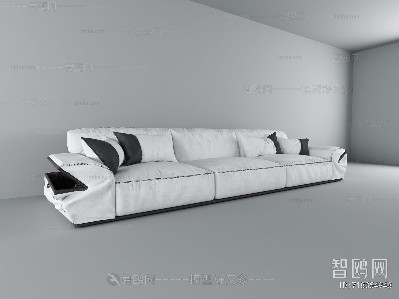 Modern Three-seat Sofa