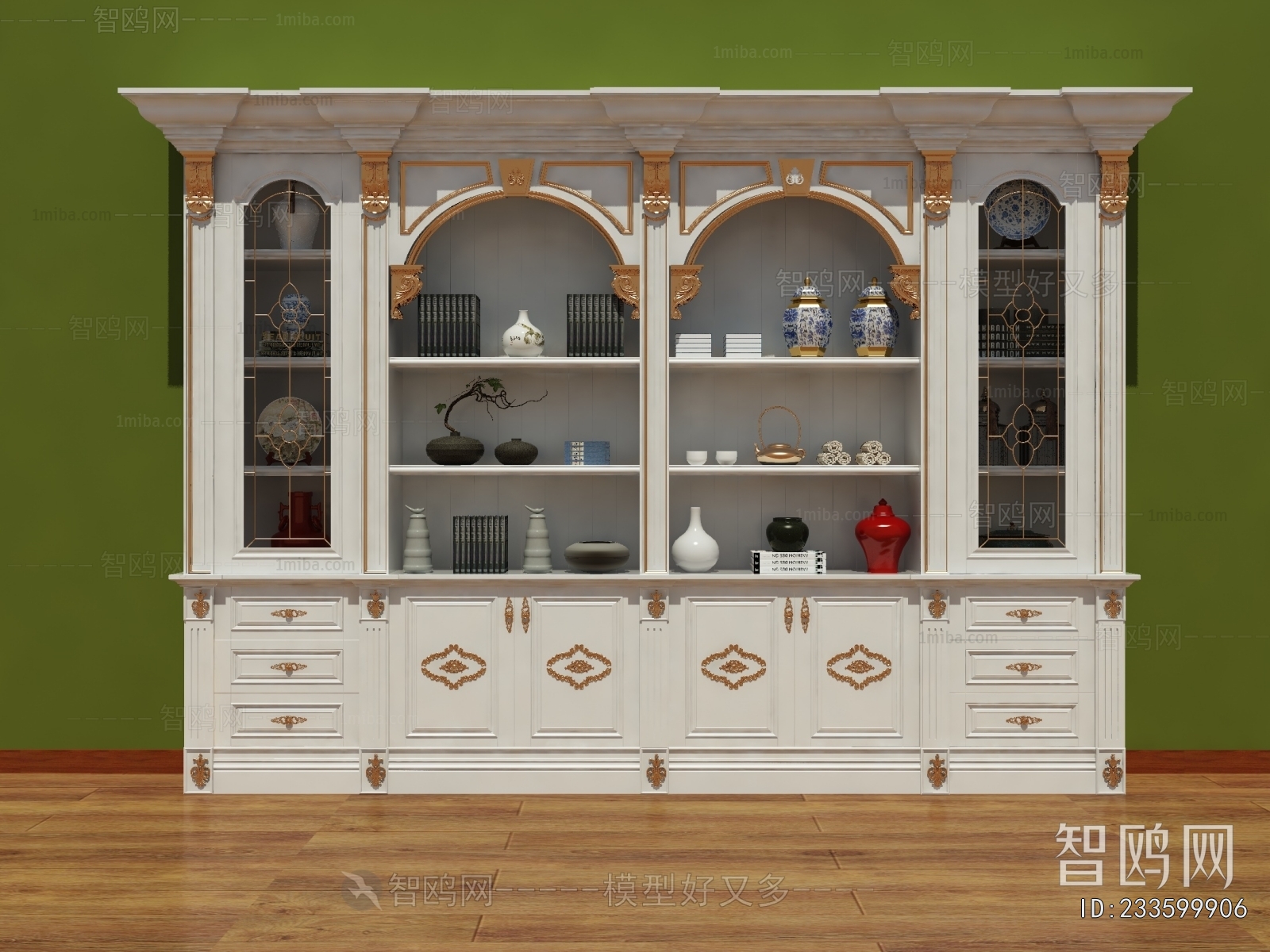 European Style Decorative Cabinet