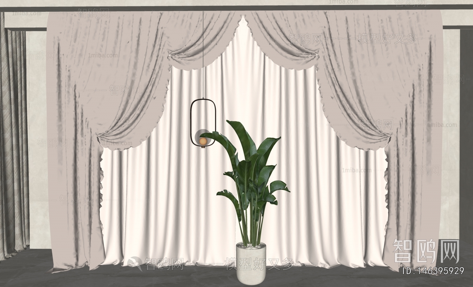 Simple European Style The Curtain