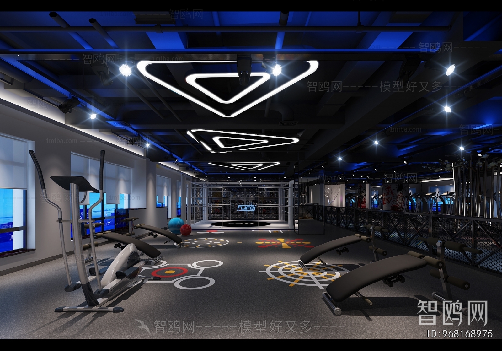 Industrial Style Gym