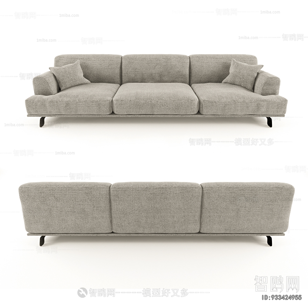 Modern Three-seat Sofa