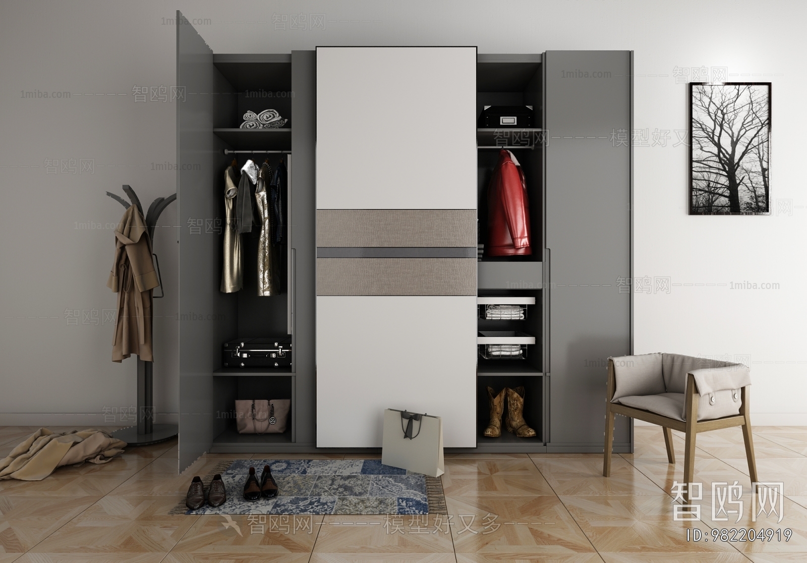 Modern The Wardrobe