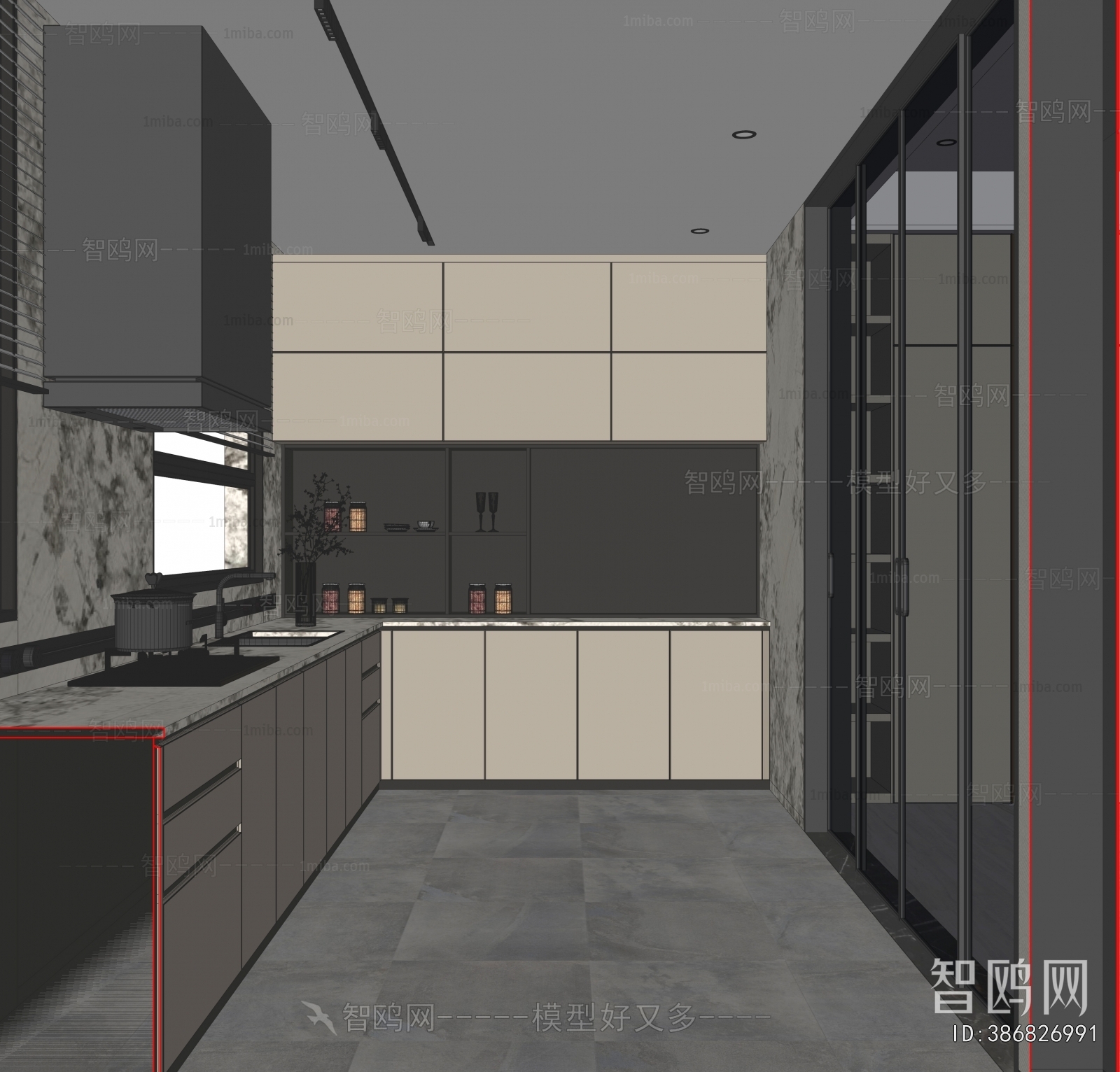 Modern The Kitchen