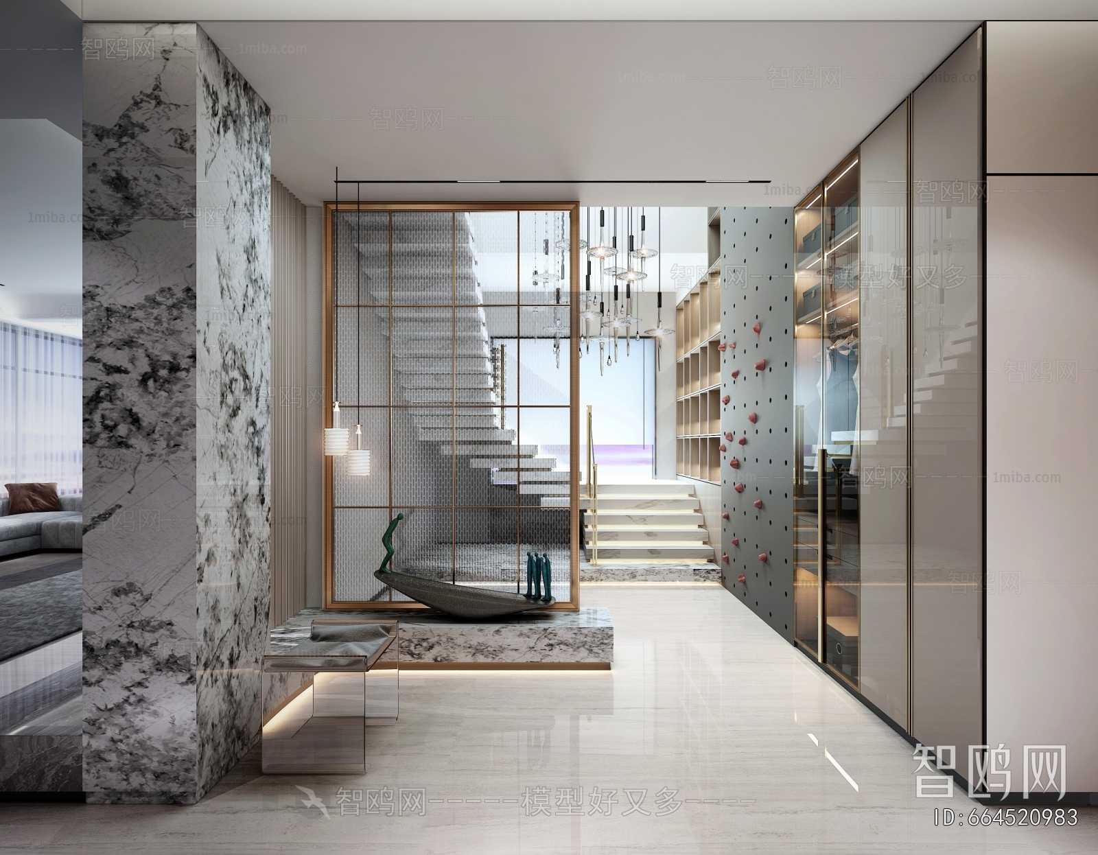 Modern Hallway