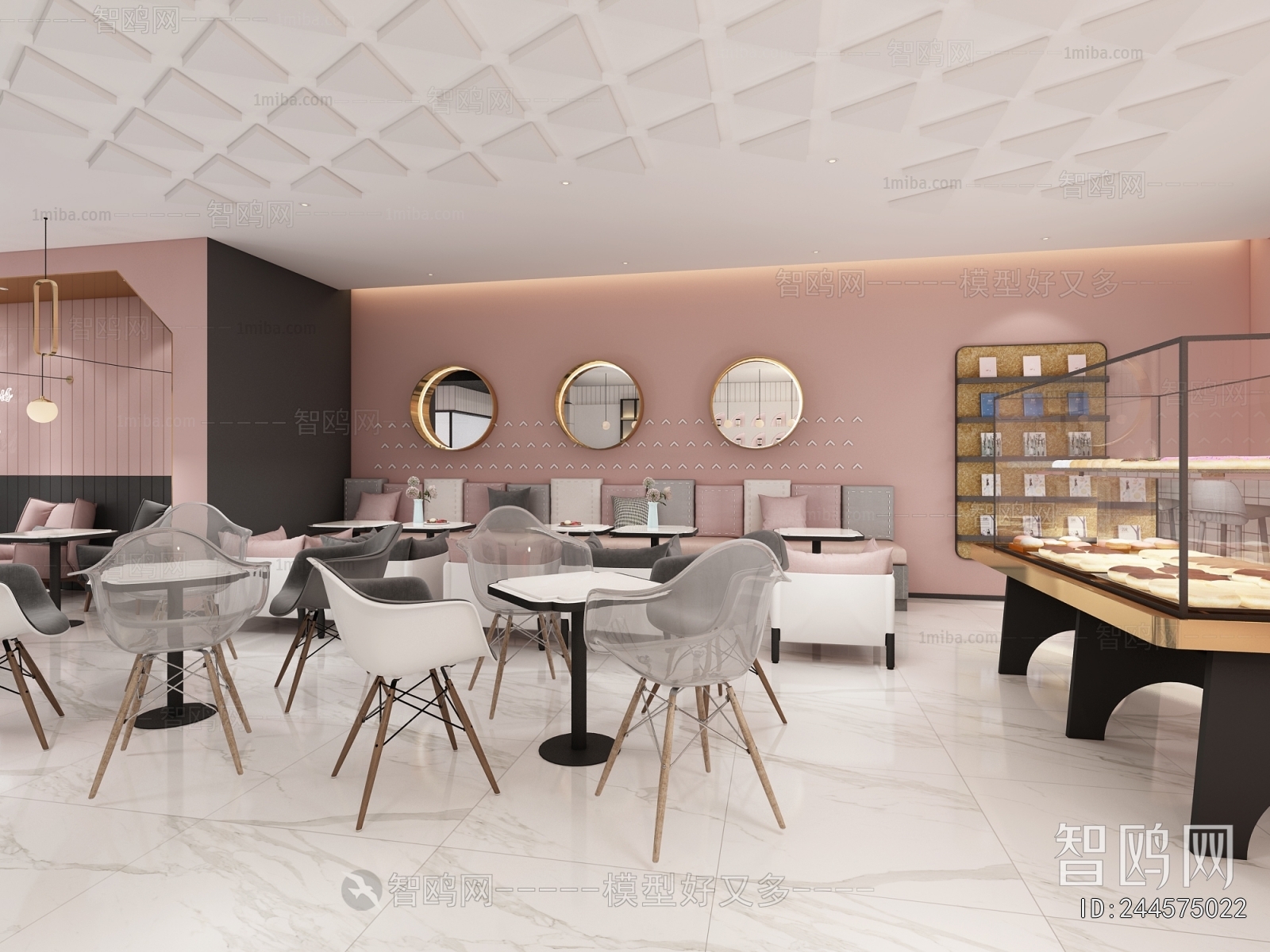 Modern Dessert Shop