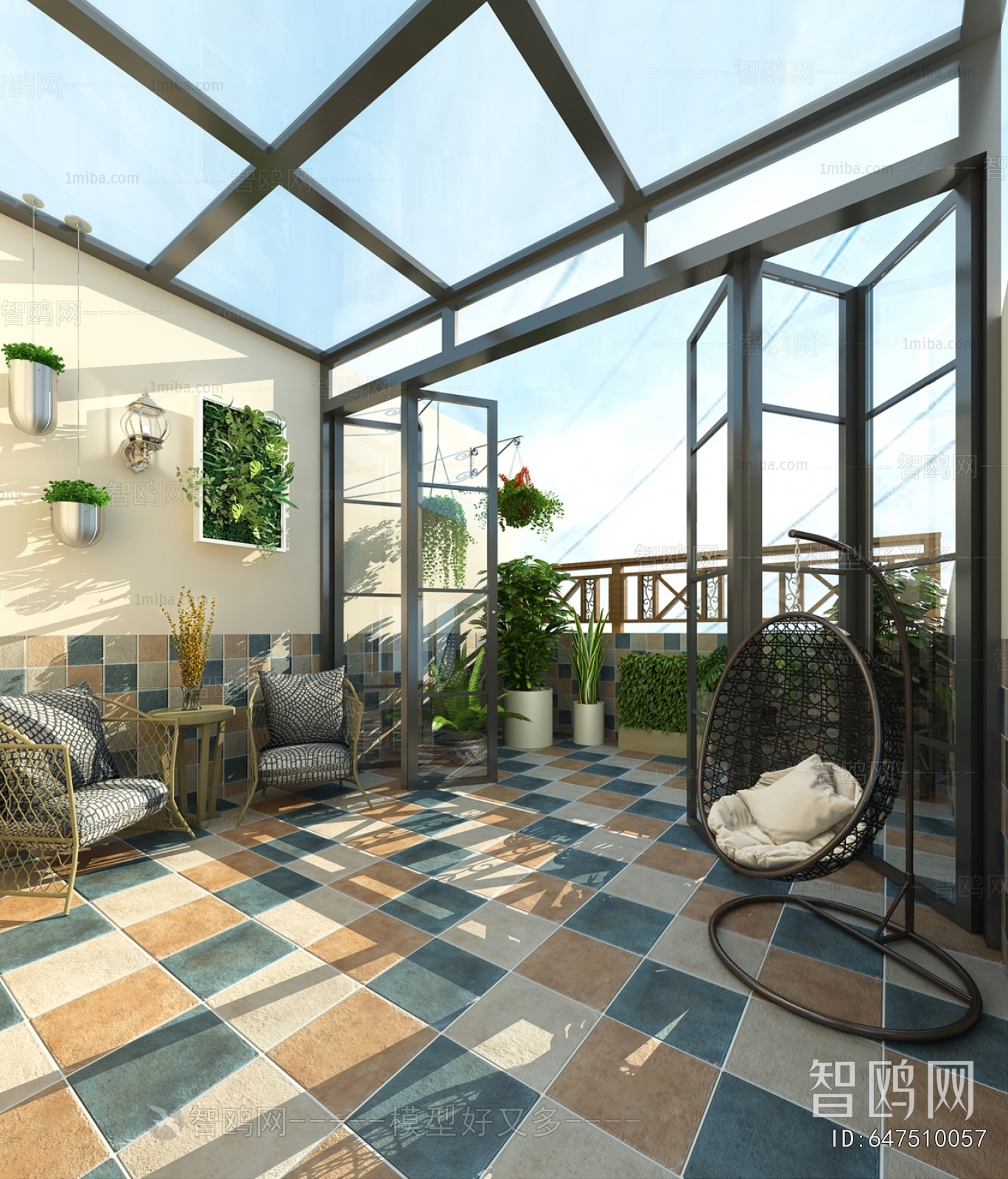 Modern Glass Sun Room