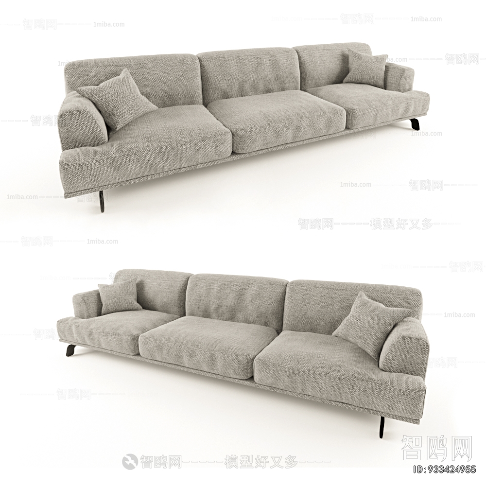 Modern Three-seat Sofa