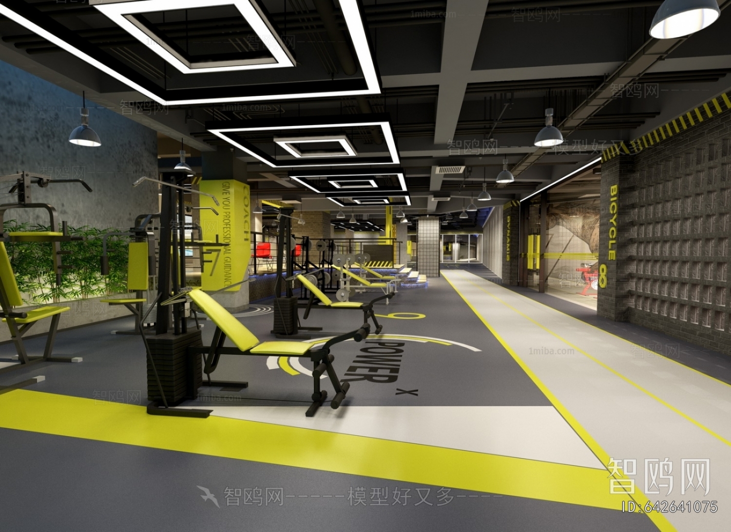 Industrial Style Gym