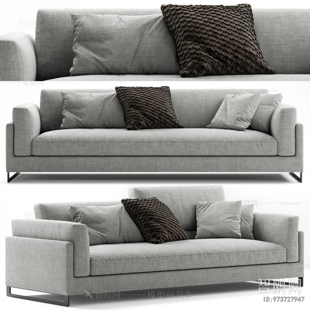 Modern Multi Person Sofa