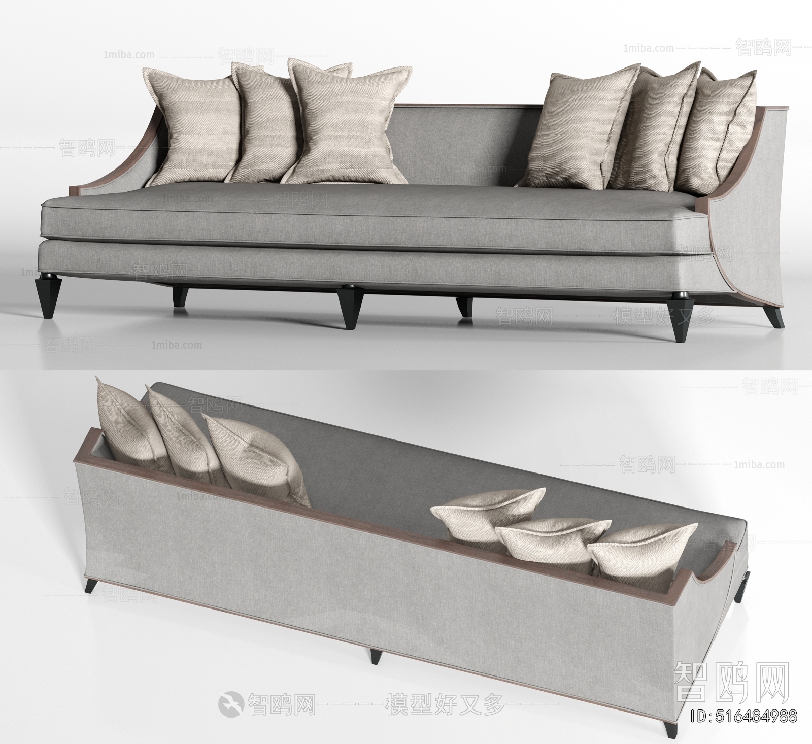 Modern Multi Person Sofa