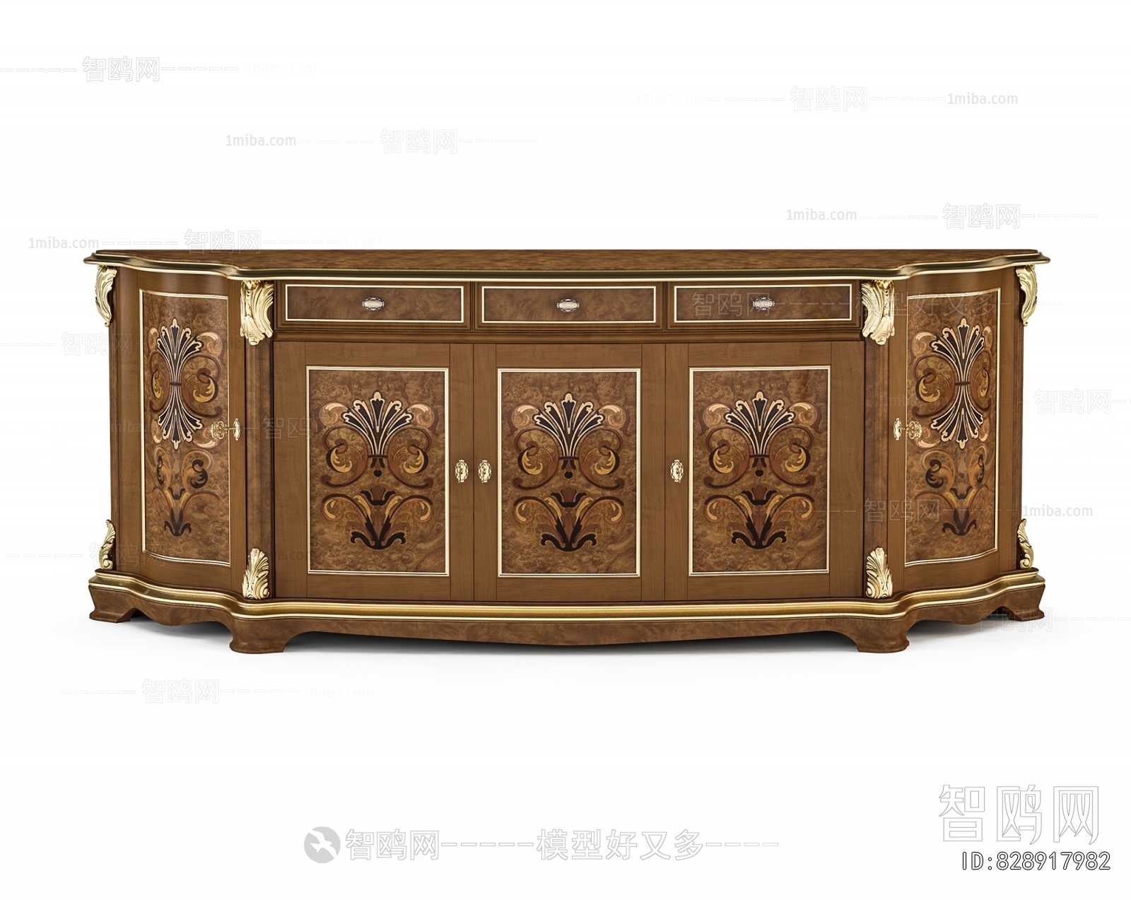 European Style TV Cabinet