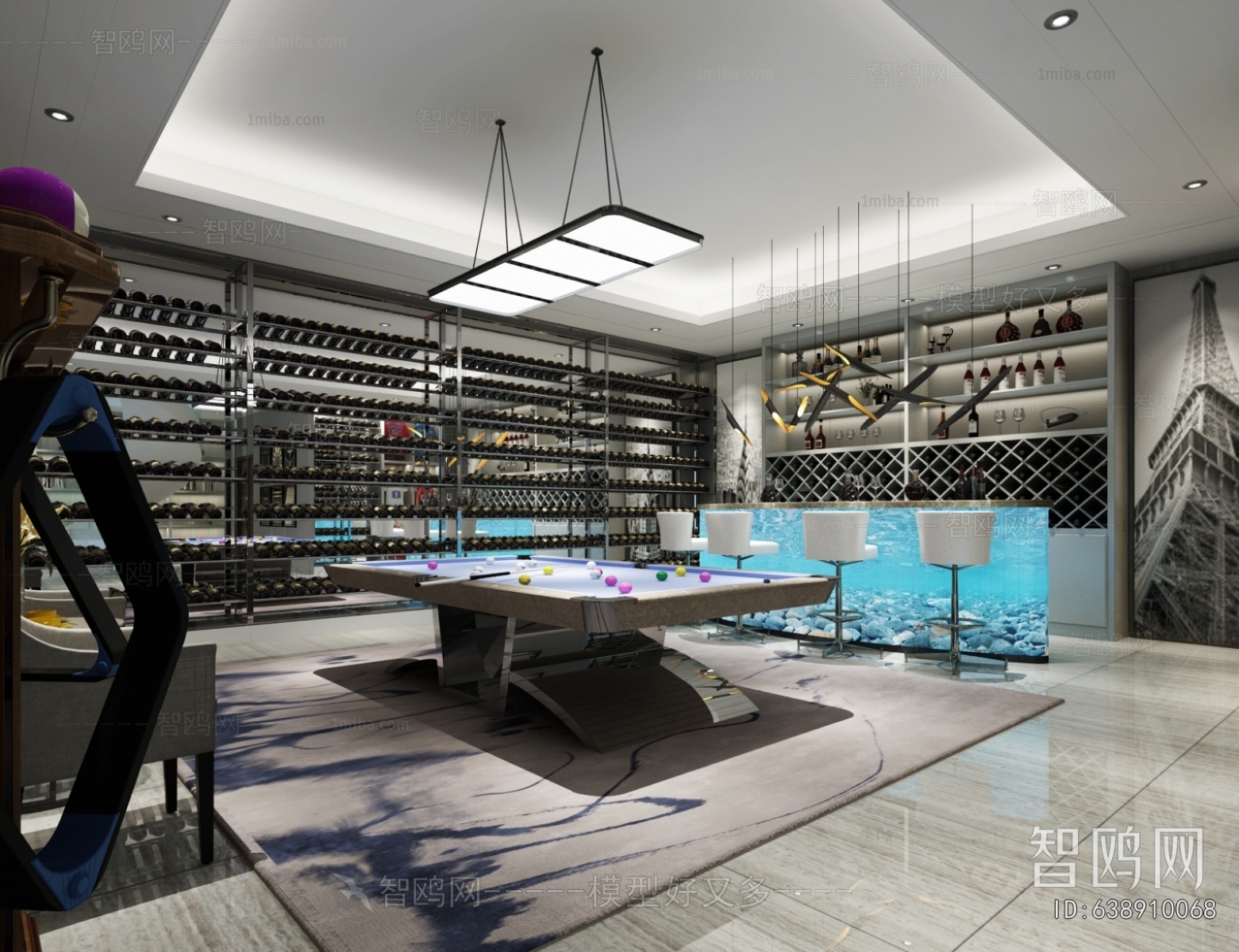 Modern Wine Cellar/Wine Tasting Room