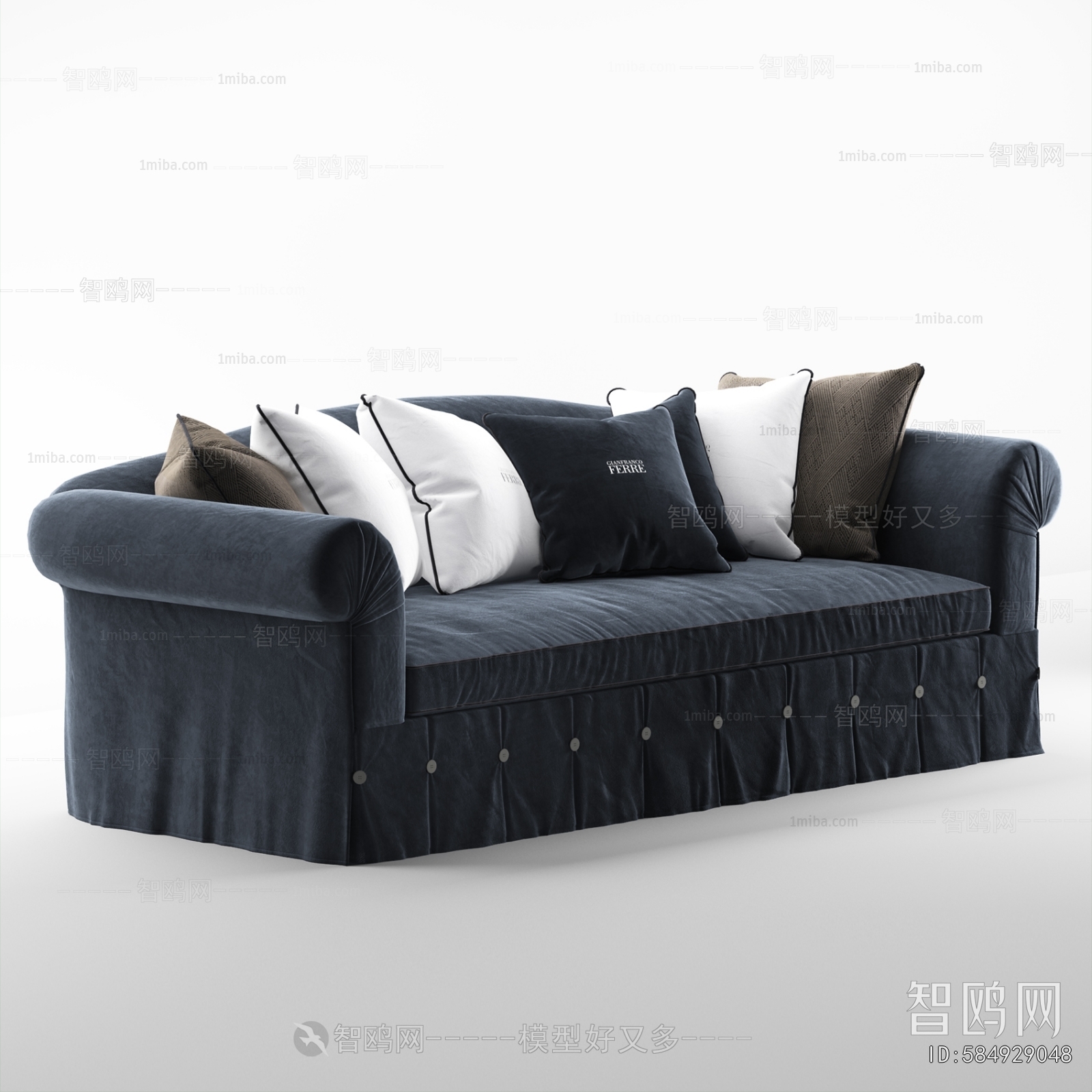 Modern Multi Person Sofa