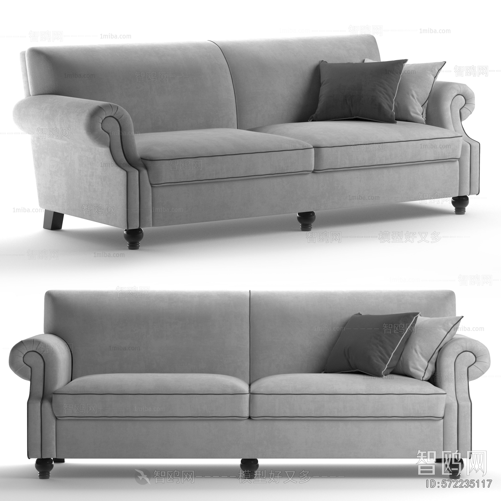 American Style A Sofa For Two