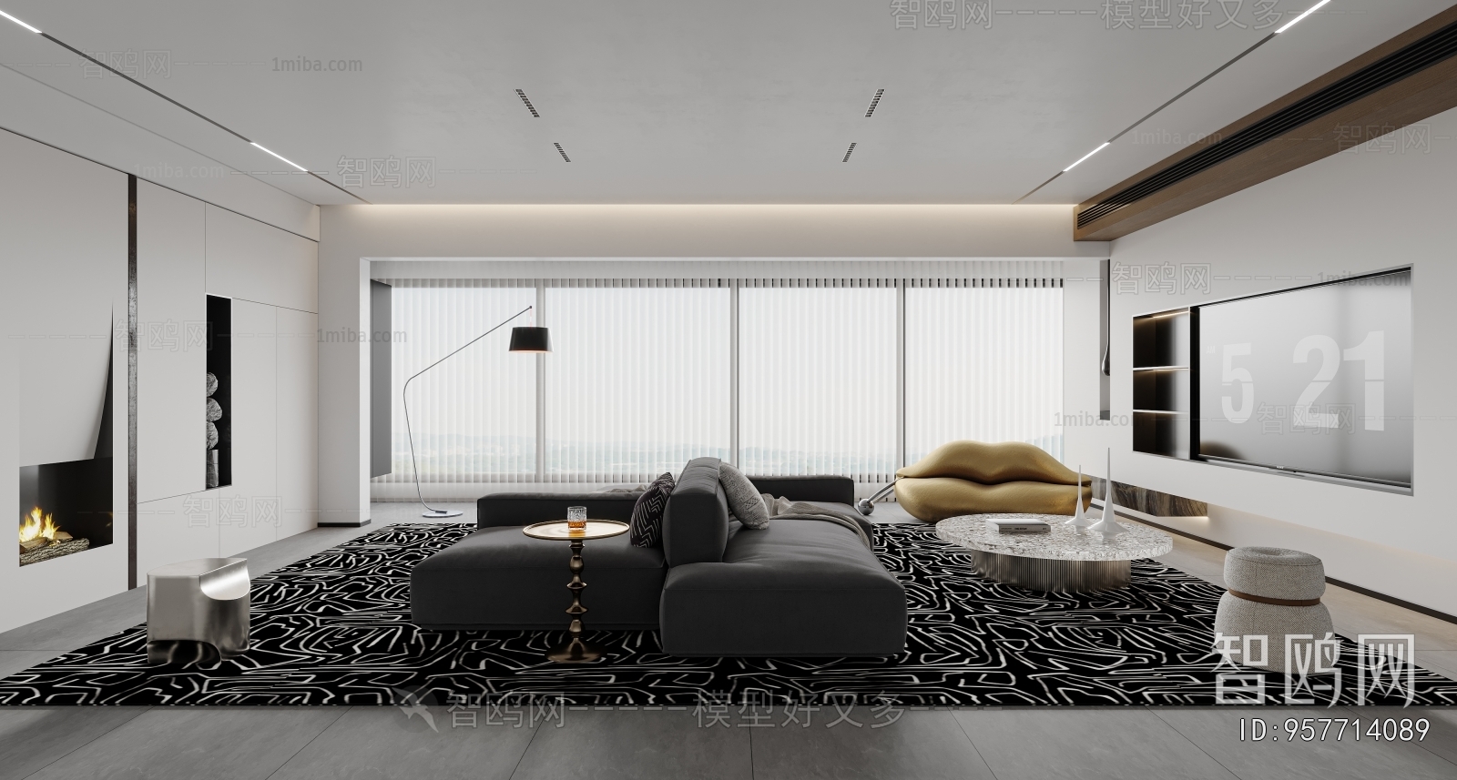 Modern A Living Room