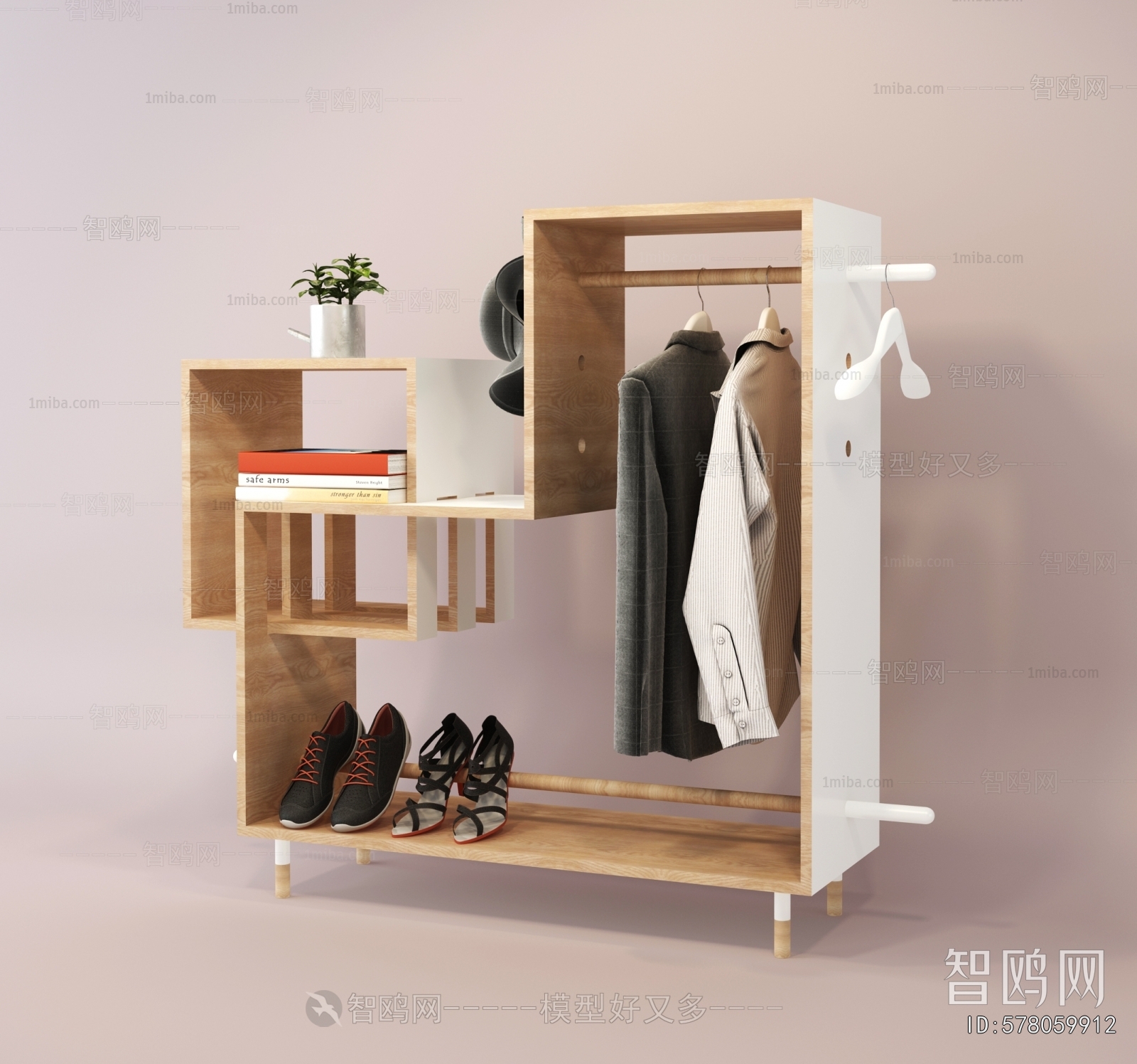 Nordic Style Shoe Cabinet