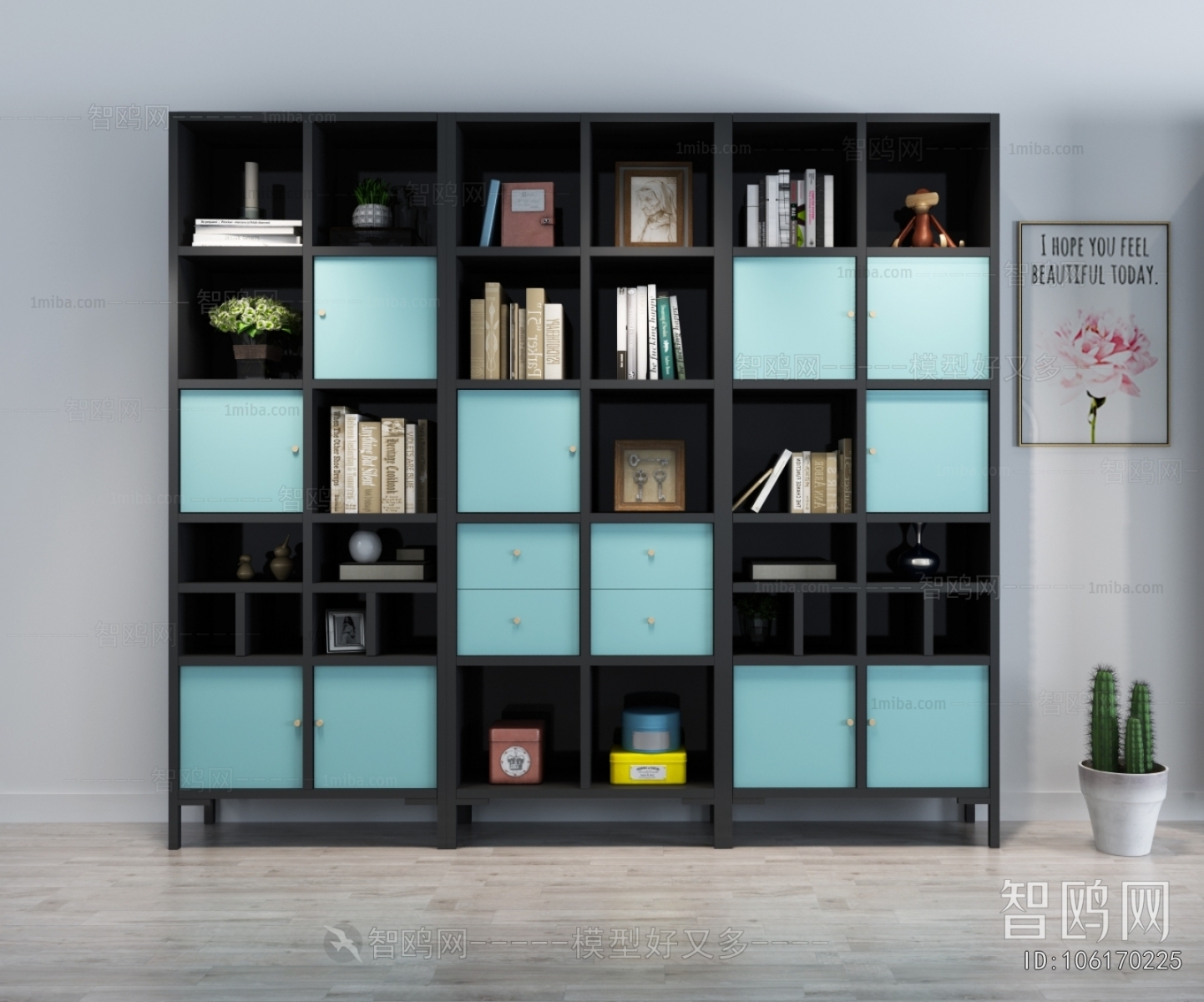 Nordic Style Bookcase