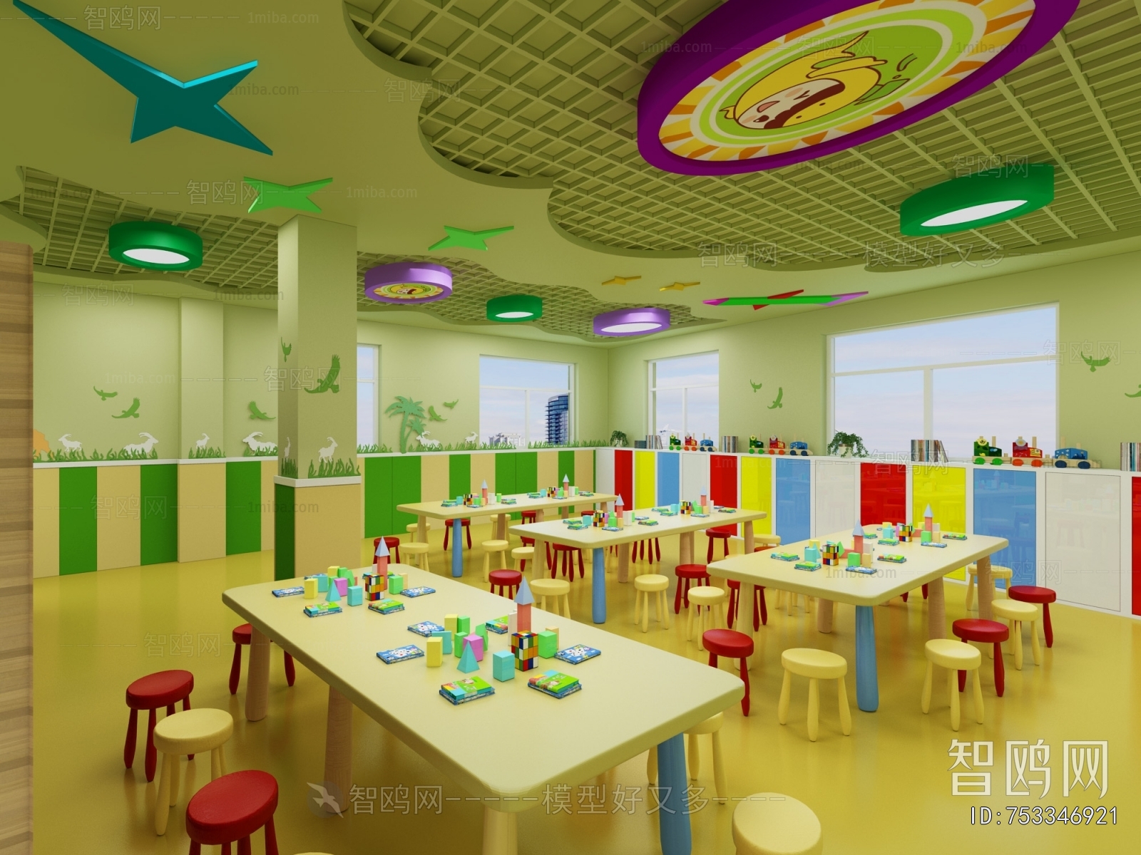 Modern Children's Playroom