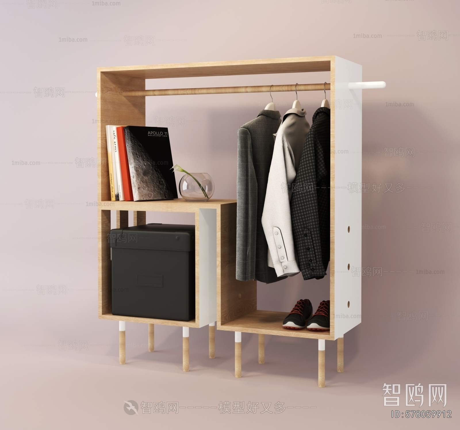 Nordic Style Shoe Cabinet