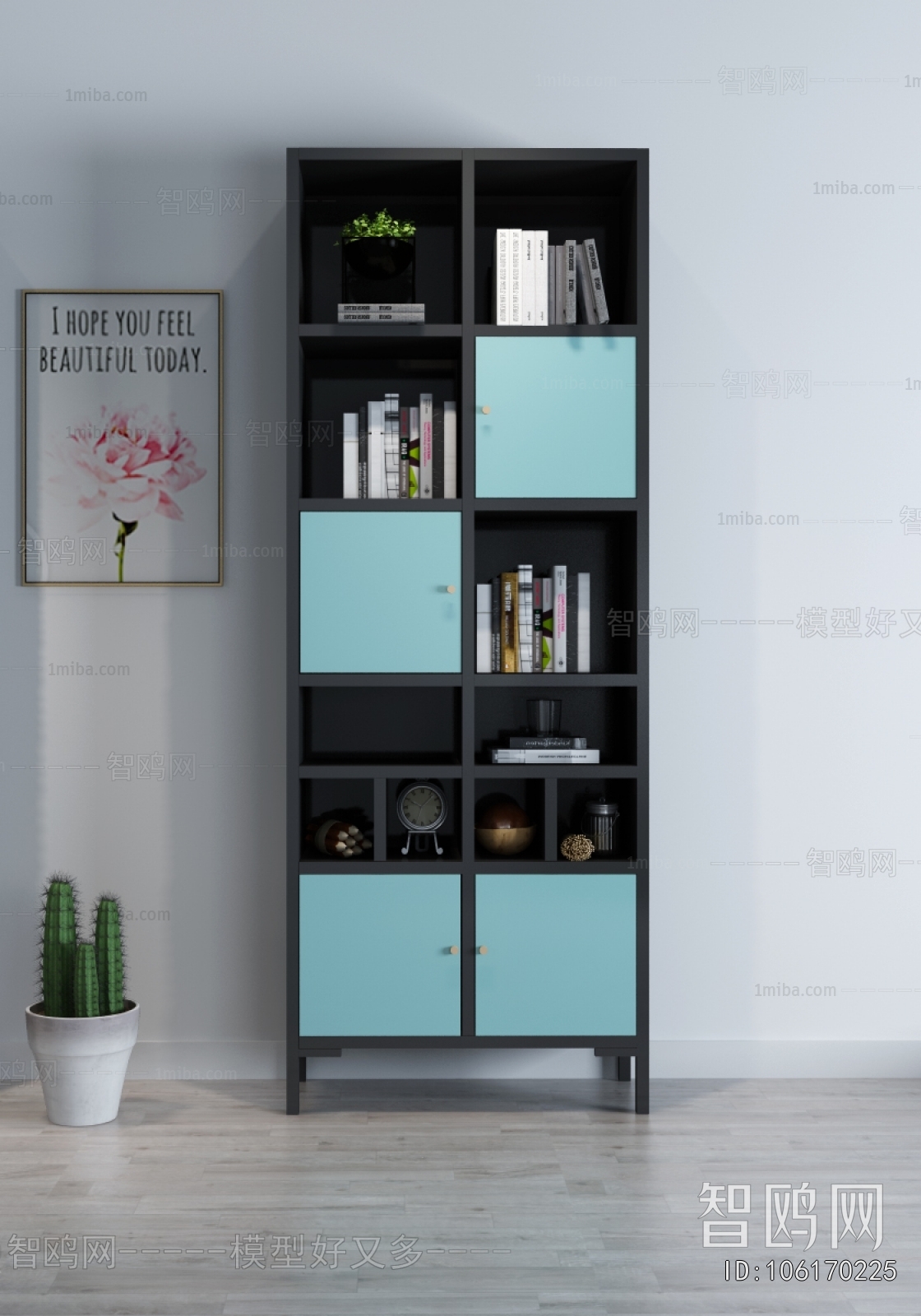 Nordic Style Bookcase