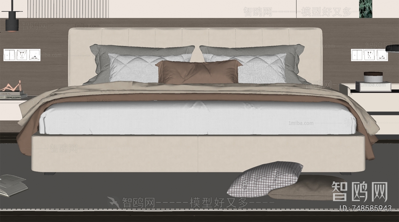 Modern Double Bed