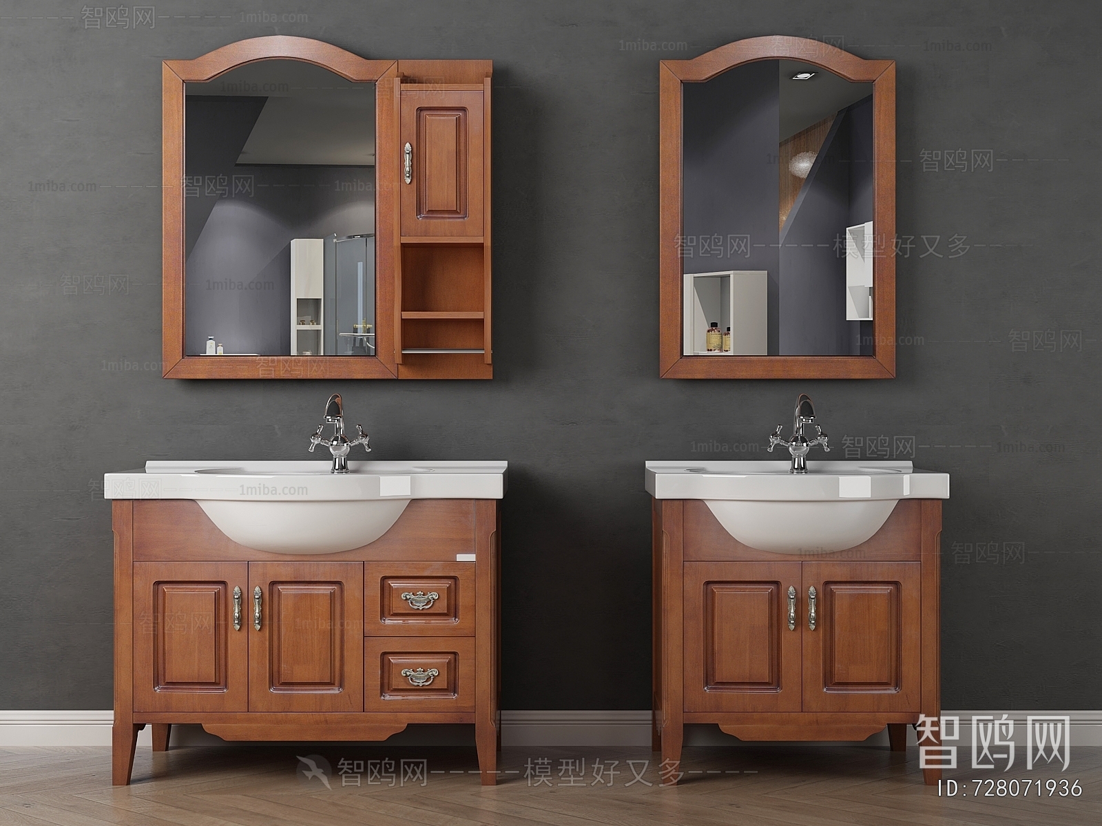 European Style Bathroom Cabinet