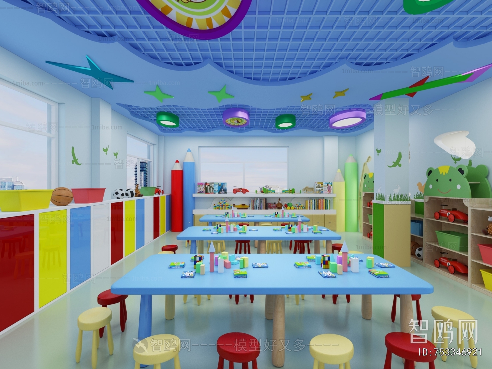 Modern Children's Playroom