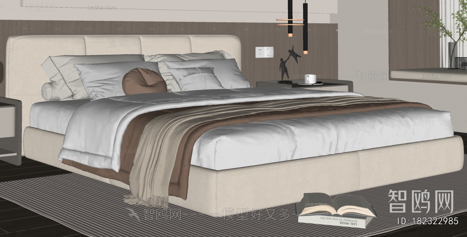 Modern Double Bed