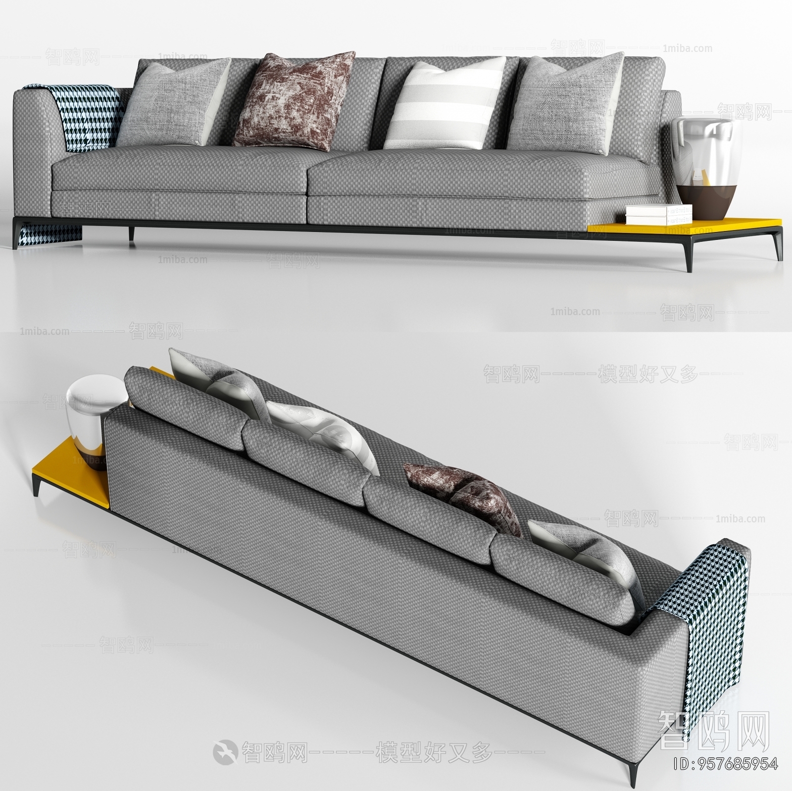 Modern Multi Person Sofa