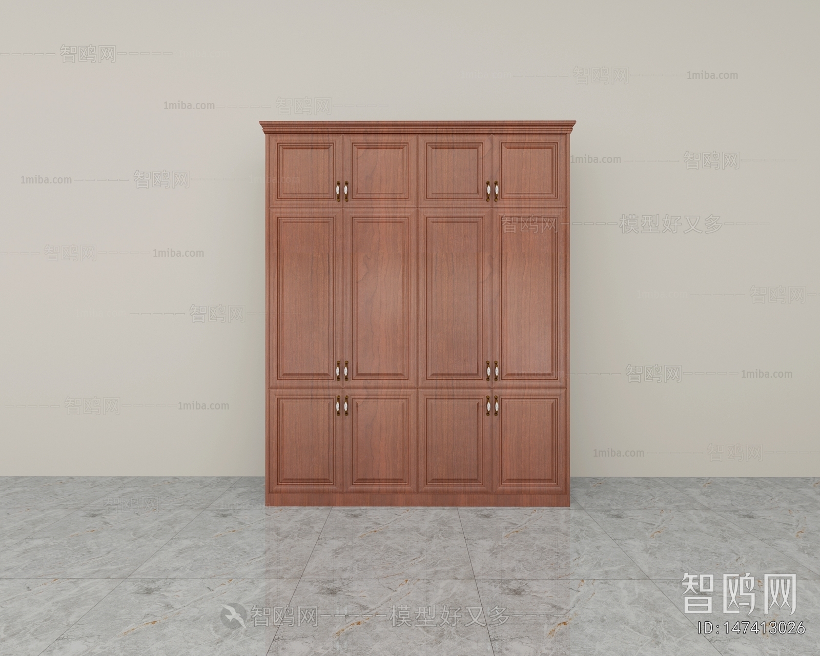 Simple European Style Wine Cabinet