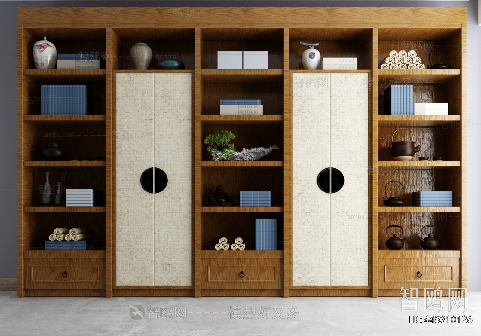 New Chinese Style Bookcase